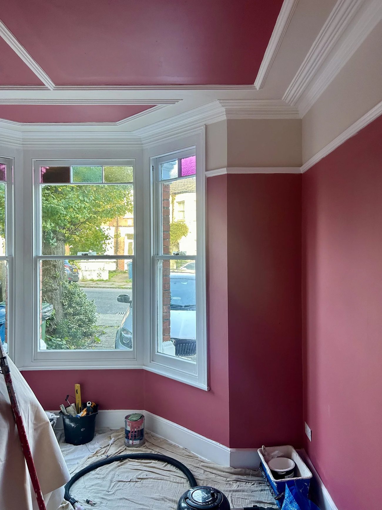 Interior painting by Alex Amery